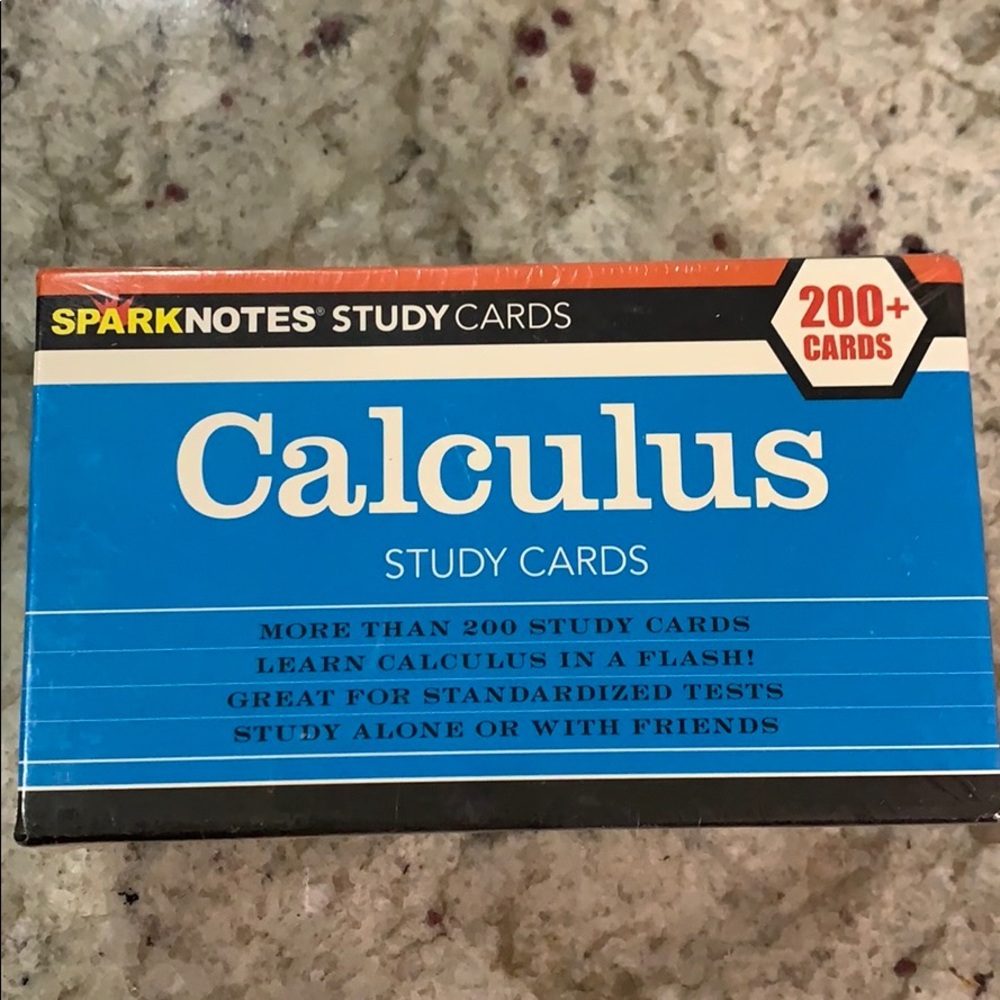 Sparknotes Calculus Study Cards (200 + Cards)